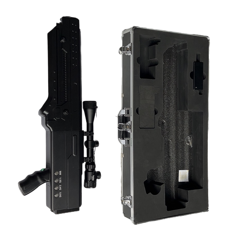  蓟州手持便携式枪型低空防御反制四通道A型